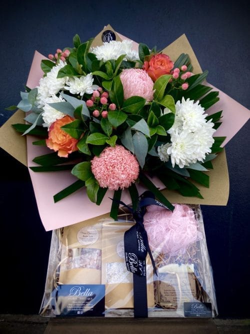 Pretty Woman Pamper Hamper flower bouquet